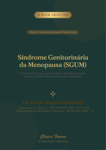 Capa do e-book Síndrome Geniturinária da Menopausa (SGUM) – Dr. Cesar Capellari